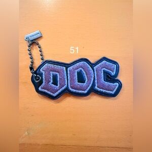 Disney X Coach Doc Snow White Leather Hang Tag. (51)